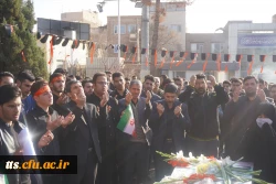 تشییع پیکر پاک و مقدس شهید خوشنام در دانشگاه فرهنگیان سبزوار  4