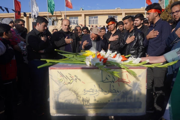 تشییع پیکر پاک و مقدس شهید خوشنام در دانشگاه فرهنگیان سبزوار  8