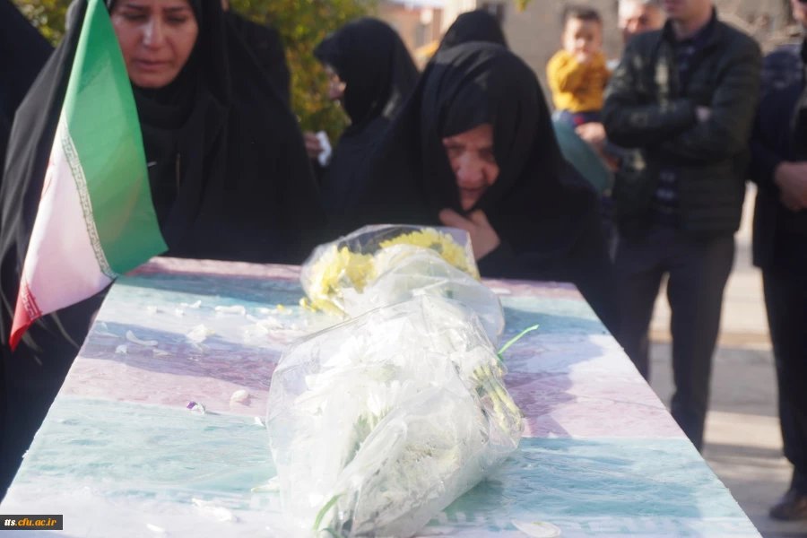 تشییع پیکر پاک و مقدس شهید خوشنام در دانشگاه فرهنگیان سبزوار  14