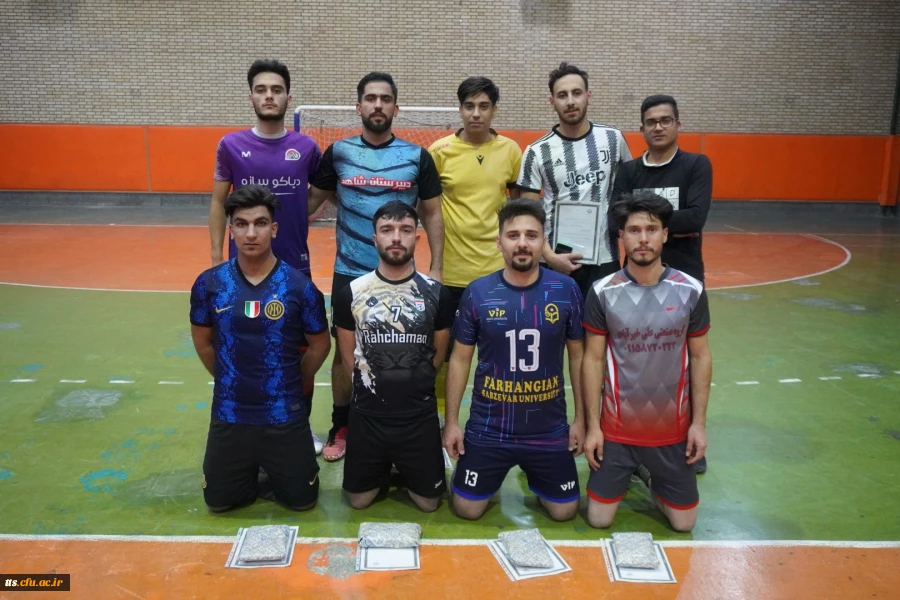 تیم عطاملک جوینی فاتح مسابقات فوتسال دانشجویی شد  7