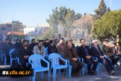 آیین بدرقه دانشجو معلمان دانشگاه فرهنگیان، مرکز علامه طباطبایی سبزوار به سرزمین عشق، ایثار و شهادت، راهیان نور  5