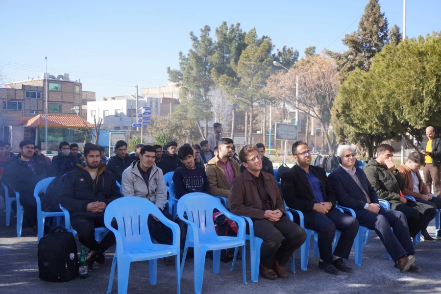 آیین بدرقه دانشجو معلمان دانشگاه فرهنگیان، مرکز علامه طباطبایی سبزوار به سرزمین عشق، ایثار و شهادت، راهیان نور  5