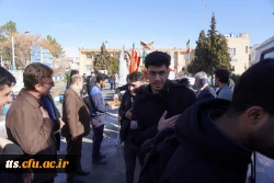 آیین بدرقه دانشجو معلمان دانشگاه فرهنگیان، مرکز علامه طباطبایی سبزوار به سرزمین عشق، ایثار و شهادت، راهیان نور  13