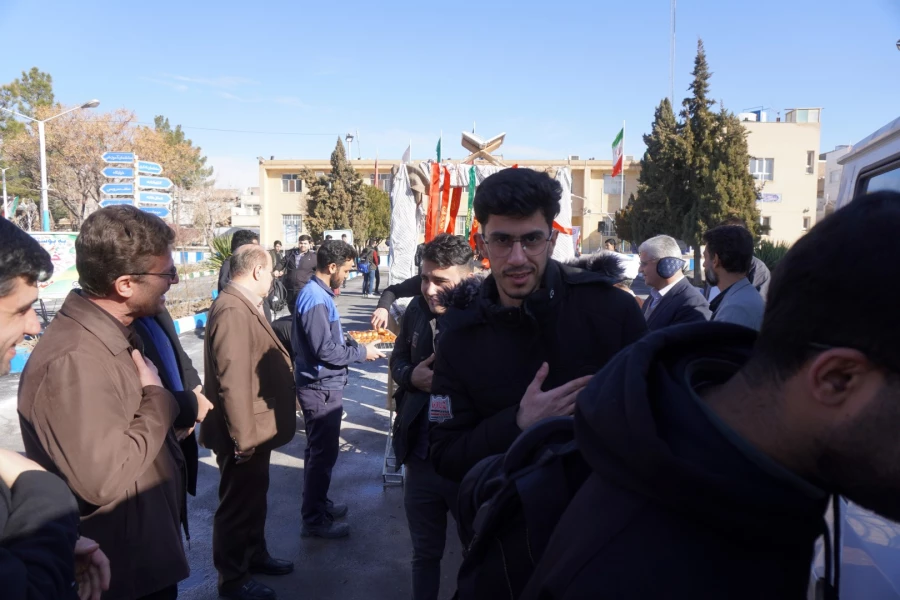 آیین بدرقه دانشجو معلمان دانشگاه فرهنگیان، مرکز علامه طباطبایی سبزوار به سرزمین عشق، ایثار و شهادت، راهیان نور  13