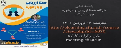 کارگاه همتا ارزیابی و بازخورد 