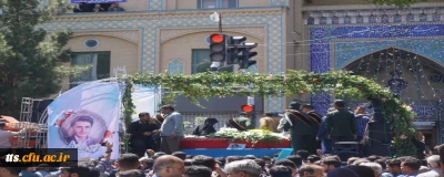 مراسم تشییع و تدفین شهید غیرت، شهید حمیدرضا الداغی در سبزوار 

همه آمده بودند...