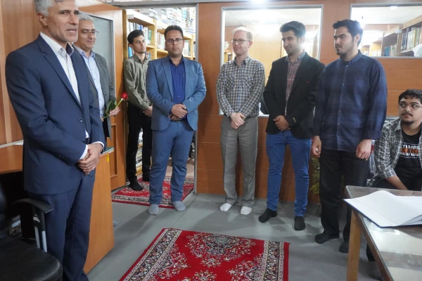 تقدیر از مقام شامخ استاد در کلاس های درس دانشگاه فرهنگیان سبزوار  3