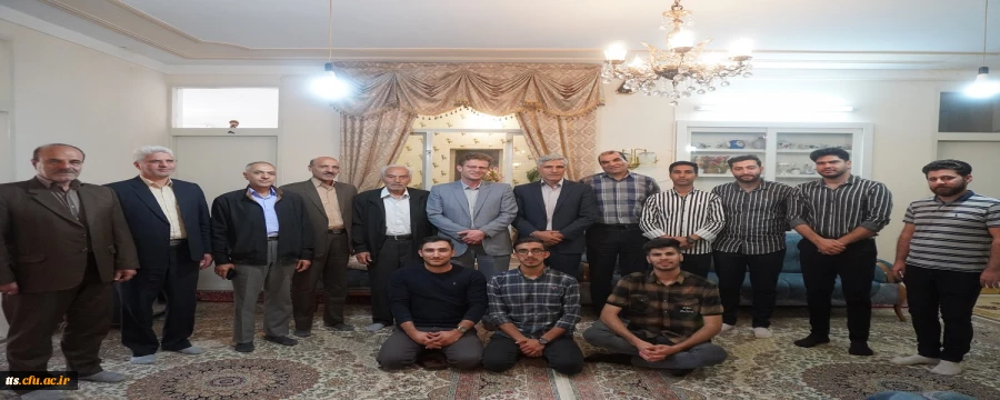 حضور در منزل استادان پیشکسوت آقایان اسدی و پاکیزه مقدم  2