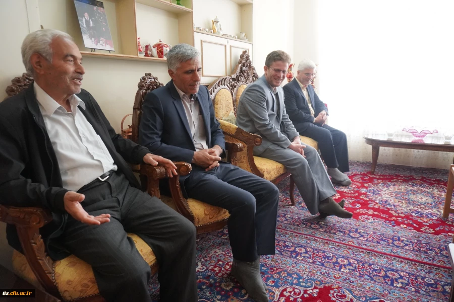 حضور در منزل استادان پیشکسوت آقایان اسدی و پاکیزه مقدم  3