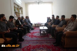 حضور در منزل استادان پیشکسوت آقایان اسدی و پاکیزه مقدم  4