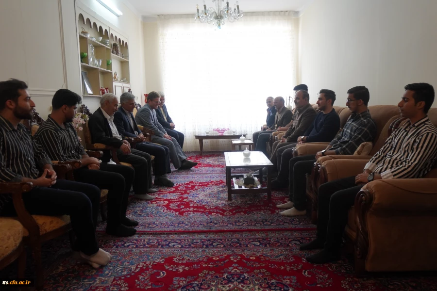 حضور در منزل استادان پیشکسوت آقایان اسدی و پاکیزه مقدم  4