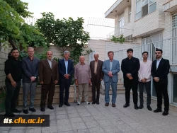 حضور در منزل استادان پیشکسوت آقایان اسدی و پاکیزه مقدم  6