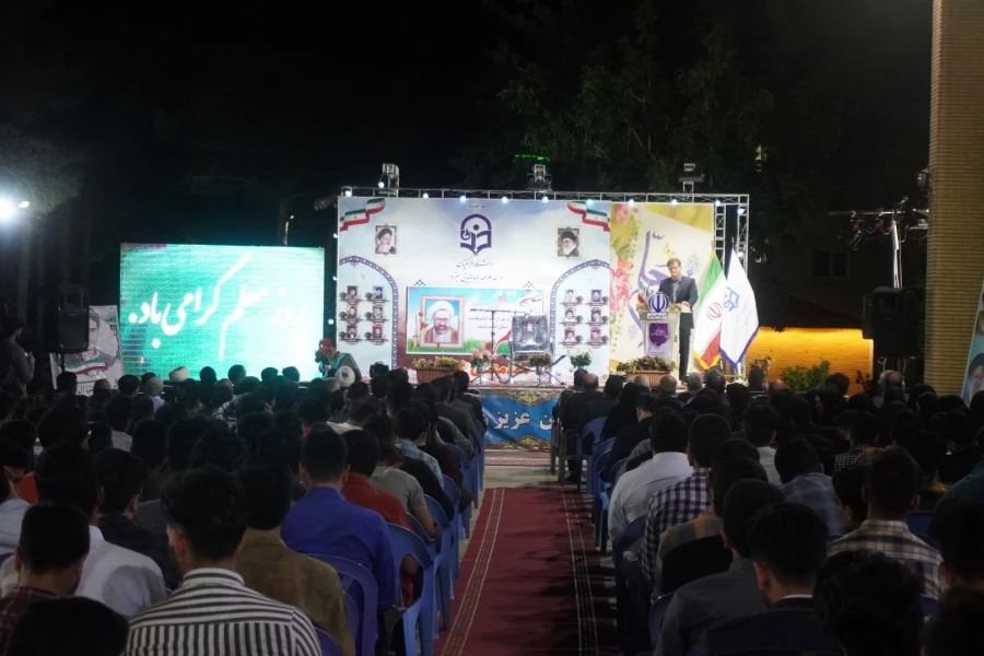 گرامیداشت مقام معلم در دانشگاه فرهنگیان سبزوار  12