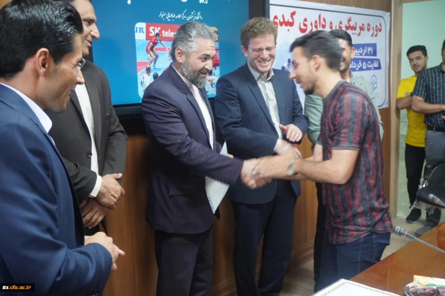 برگزاری دوره مربیگری و داوری درجه 3 کبدی در دانشگاه فرهنگیان شهرستان سبزوار  9