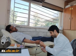 اهدای خون جمعی از کارکنان مرکز علامه طباطبایی سبزوار  3