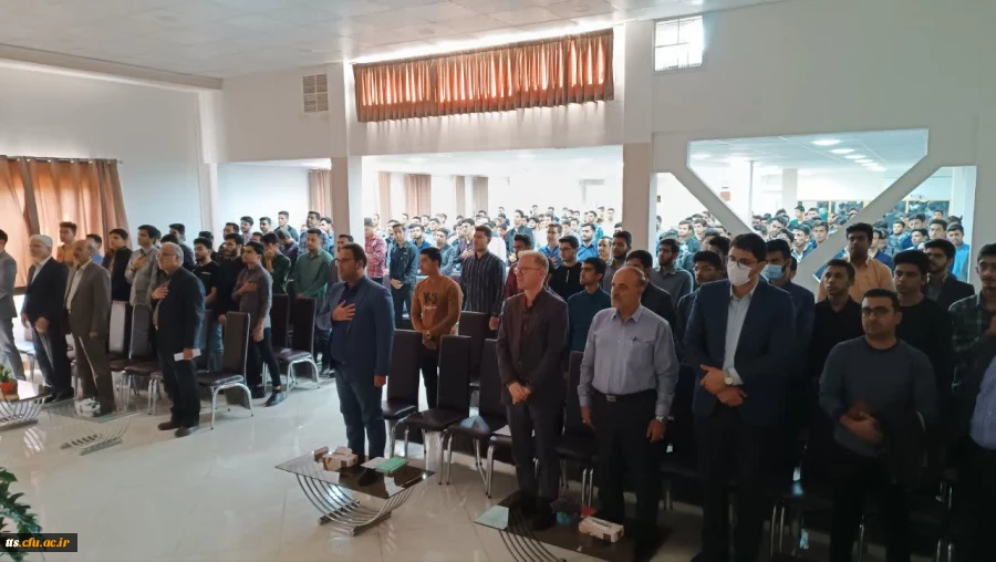 آیین استقبال از دانشجومعلمان نو ورود دانشگاه فرهنگیان سبزوار  3