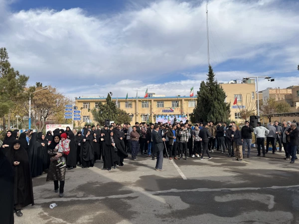 تشییع پیکر شهید گمنام در دانشگاه فرهنگیان سبزوار 3