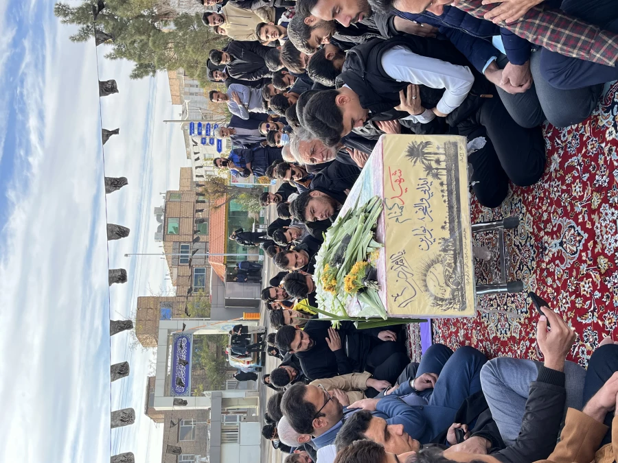 تشییع پیکر شهید گمنام در دانشگاه فرهنگیان سبزوار 5