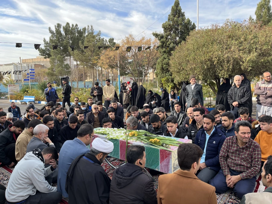 تشییع پیکر شهید گمنام در دانشگاه فرهنگیان سبزوار 7