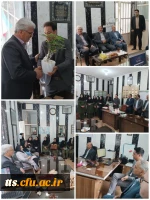 حضور مسئولین و کارکنان دانشگاه فرهنگیان سبزوار در دبستان معمار زاده  2