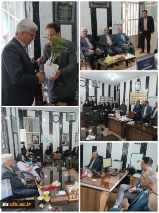 به مناسبت دهه سرآمدی آموزش و گرامیداشت مقام معلم 

حضور مسئولین و کارکنان دانشگاه فرهنگیان سبزوار در دبستان معمار زاده 