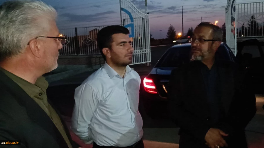 دکتر ستاری فر، معاون تربیت بدنی و سلامت آموزش و پرورش از طرح دوم دانشگاه فرهنگیان سبزوار بازدید نمود.
 2