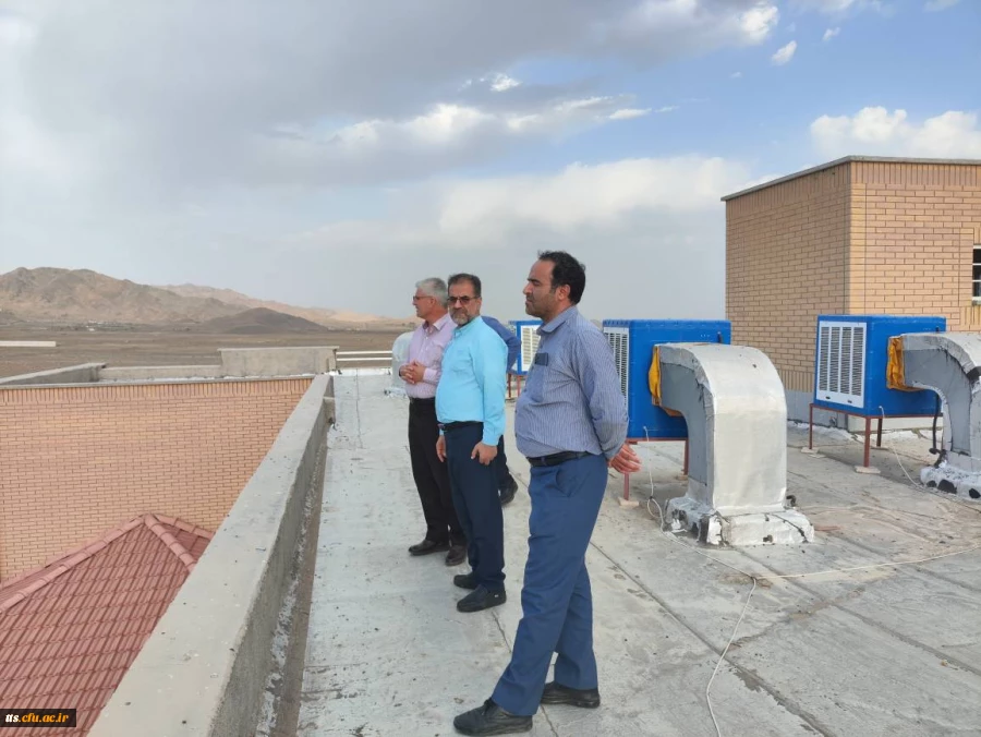 بازدید جناب آقای دکتر مروتی - معاونت محترم برنامه ریزی و توسعه منابع دانشگاه فرهنگیان 3