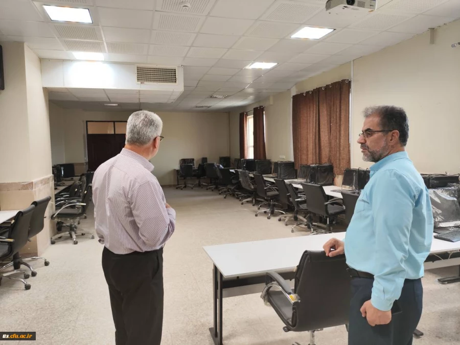 بازدید جناب آقای دکتر مروتی - معاونت محترم برنامه ریزی و توسعه منابع دانشگاه فرهنگیان 8
