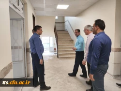 بازدید جناب آقای دکتر مروتی - معاونت محترم برنامه ریزی و توسعه منابع دانشگاه فرهنگیان 8