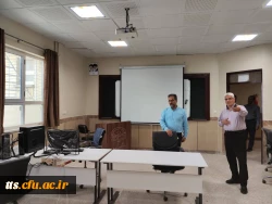 بازدید جناب آقای دکتر مروتی - معاونت محترم برنامه ریزی و توسعه منابع دانشگاه فرهنگیان 11