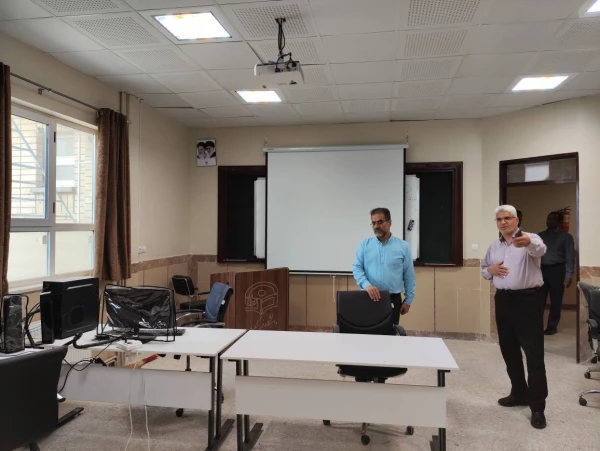 بازدید جناب آقای دکتر مروتی - معاونت محترم برنامه ریزی و توسعه منابع دانشگاه فرهنگیان 11