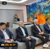 نشست صمیمی ریاست محترم دانشگاه فرهنگیان سبزوار با شهردار محترم سبزوار جناب مهندس میثم حسین آبادی 4