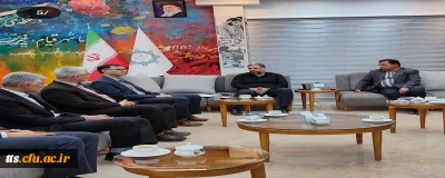 نشست صمیمی ریاست محترم دانشگاه فرهنگیان سبزوار با شهردار محترم سبزوار جناب آقای مهندس میثم حسین آبادی