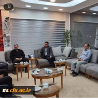 نشست صمیمی ریاست محترم دانشگاه فرهنگیان سبزوار با شهردار محترم سبزوار جناب مهندس میثم حسین آبادی 4