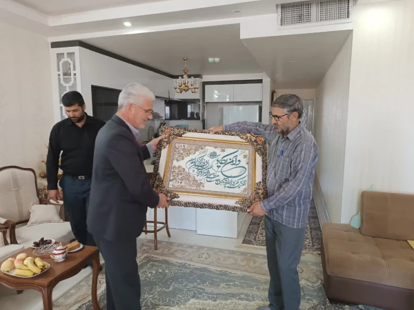 تقدیر از مقام  آزاده سرافراز جناب آقای بیدخوری  2