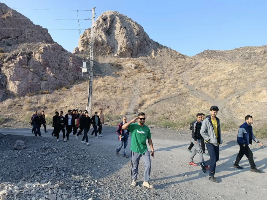 کوهپیمایی دانشجومعلمان و کارکنان دانشگاه فرهنگیان، مرکز آموزش عالی علامه طباطبایی سبزوار  4