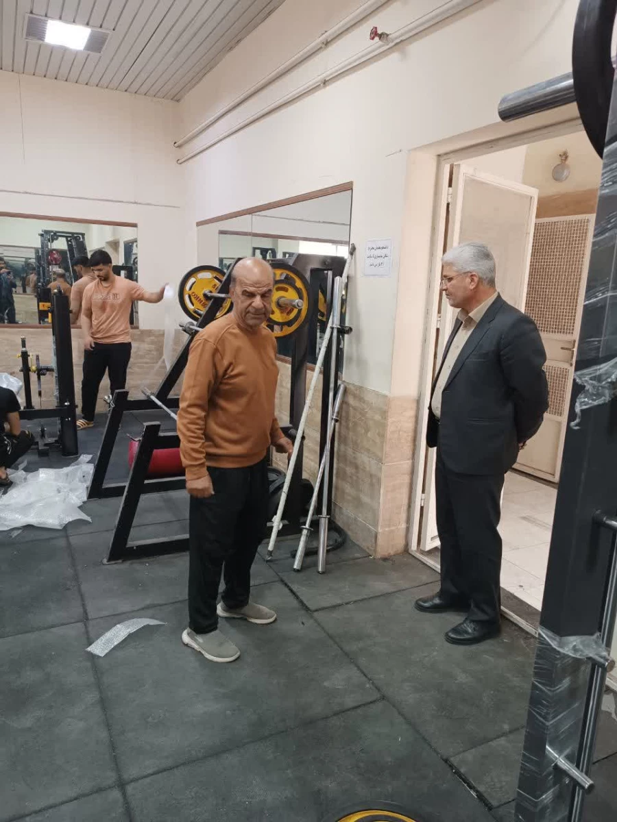 خرید و نصب تجهیزات جدید سالن بدنسازی مرکز آموزش عالی علامه طباطبایی سبزوار  3