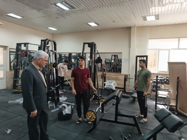 خرید و نصب تجهیزات جدید سالن بدنسازی مرکز آموزش عالی علامه طباطبایی سبزوار  4