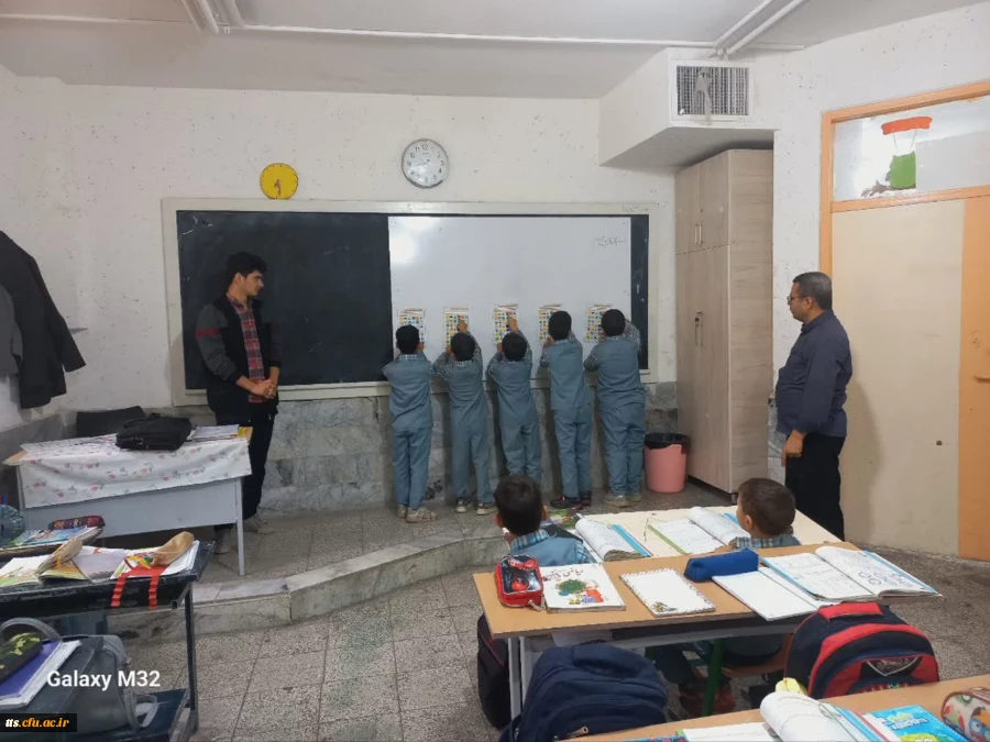 حضور استاد کارورزی در کلاس درس مدارس مجری طرح کارورزی و بازدید از فرآیند اجرایی این واحد درسی  2