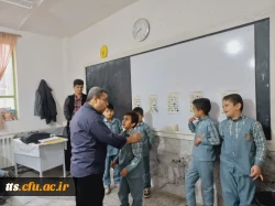 حضور استاد کارورزی در کلاس درس مدارس مجری طرح کارورزی و بازدید از فرآیند اجرایی این واحد درسی  3