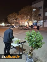 برپایی ایستگاه صلواتی و پذیرایی از مردم به مناسبت میلاد با سعادت امام زمان (عج) توسط دانشجومعلمان
 4