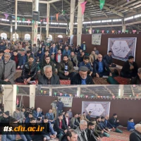 حضور دانشجومعلمان، استادان و کارکنان دانشگاه فرهنگیان سبزوار در نماز عبادی سیاسی جمعه این شهرستان  3