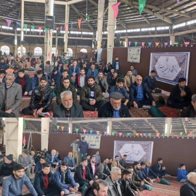 حضور دانشجومعلمان، استادان و کارکنان دانشگاه فرهنگیان سبزوار در نماز عبادی سیاسی جمعه این شهرستان  3