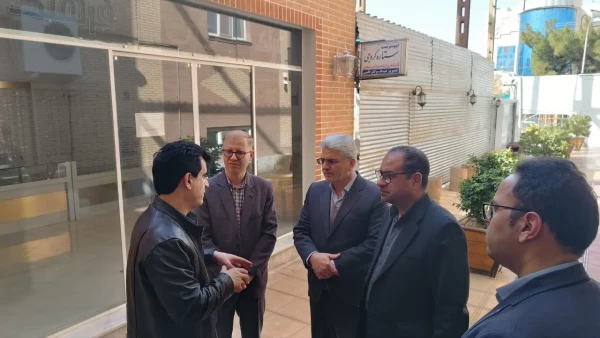 حضور و بازدید ریاست دانشگاه فرهنگیان سبزوار به همراه معاون مدیر کل و مدیر آموزش و پرورش این شهرستان از مجموعه درمانگاهی فرهنگیان  
 5