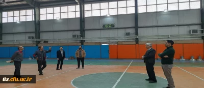 بهسازی سالن های ورزشی و بدنسازی دانشگاه فرهنگیان سبزوار