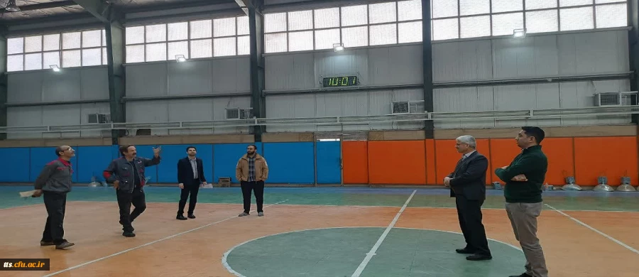 بهسازی سالن های ورزشی و بدنسازی دانشگاه فرهنگیان سبزوار 2