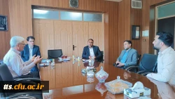 بازدید مسئول امور دانشجویی پردیس شهید بهشتی خراسان رضوی از مرکز آموزش عالی علامه طباطبایی سبزوار
 3