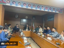 توسط امور دانشجویی دانشگاه فرهنگیان سبزوار برگزار گردید: 
جلسه شورای دانشجویی و سراها با حضور نمایندگان خوابگاه های دانشجویی
 3