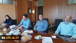 توسط امور آموزش دانشگاه فرهنگیان سبزوار انجام شد:
جلسه شورای آموزش با محوریت گرامیداشت مقام معلم و دهه سرآمدی آموزش
 2