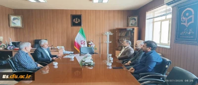 حضور شبانی، سرپرست بهزیستی شهرستان و هیات همراه در دانشگاه فرهنگیان سبزوار
